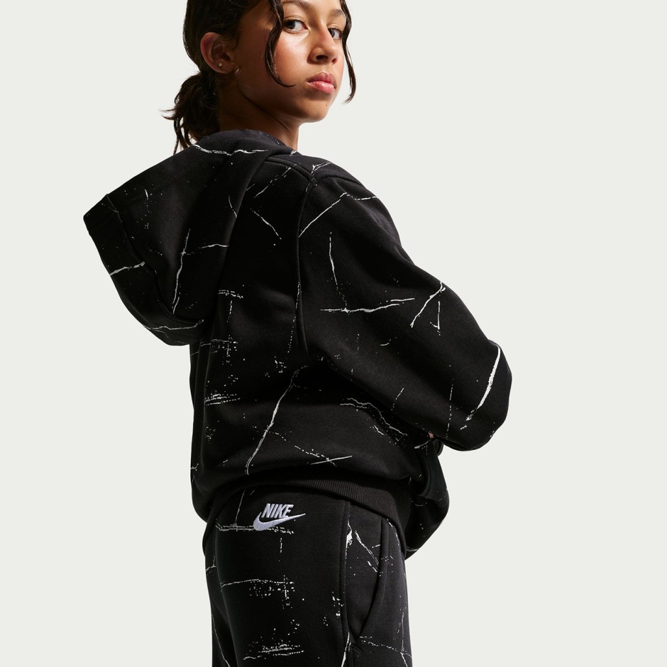 Παιδικό Παντελόνι Φόρμα Μαύρο - Nike Sportswear Club