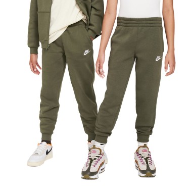 NIKE K NSW CLUB FLC JGGR LBR FD3008-325 Κhaki