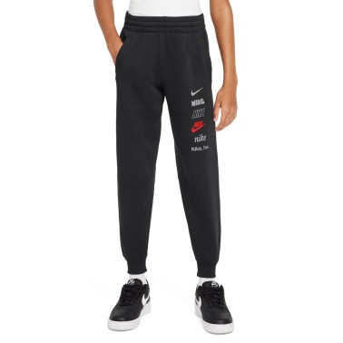 NIKE K NSW CLUB FLC JGGR MLOGO HQ0973-010 Black