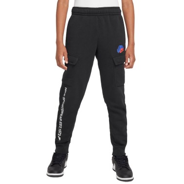 Παιδικό Παντελόνι Φόρμα Μαύρο - Nike Sportswear Standard Issue