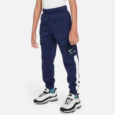NIKE B NSW N AIR FLC CARGO PANT BB FV2342-410 Blue