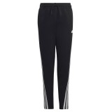 Παιδικό Παντελόνι Φόρμα Μαύρο - adidas Sportswear Future Icons 3-Stripes Εικόνα 