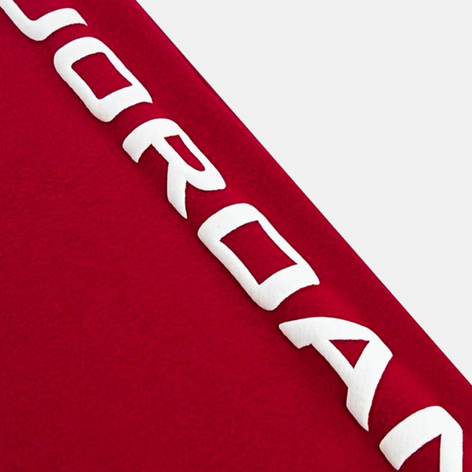 JORDAN JDB MJ ESS FLC BASELINE PANT 95F084-R78 Red