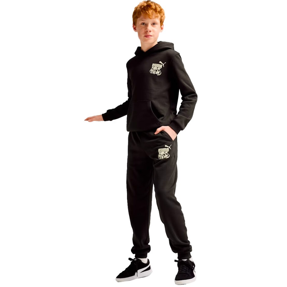 PUMA ESS+ MID 90S SWEATPANTS FL B 681878-01 Black