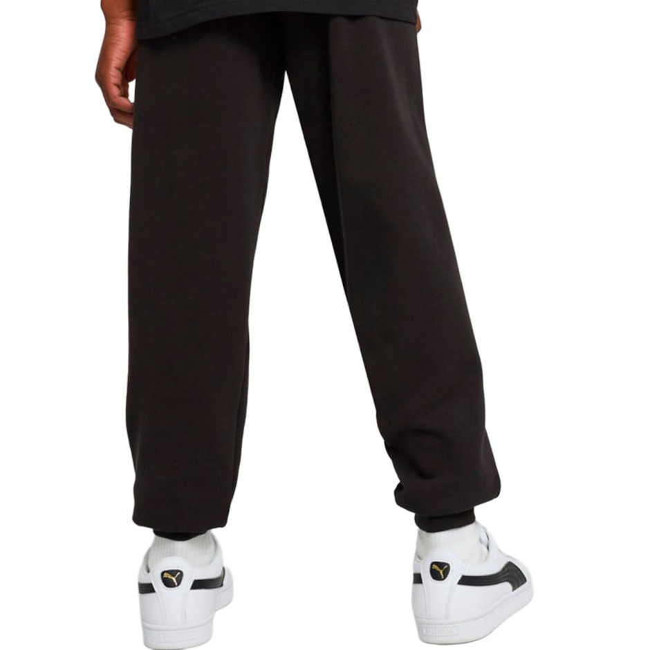 Παιδικό Παντελόνι Φόρμα Μαύρο - PUMA Essentials No. 1 Logo