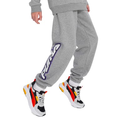 PUMA BASKETBALL HOOPSTELLATIONS SWEATPANTS FL B 688977-03 Grey