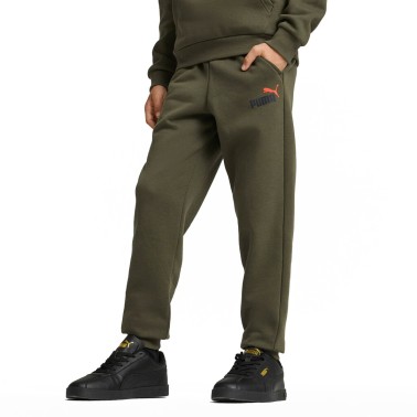 Παιδικό Παντελόνι Φόρμα Λαδί - Puma Essentials+ Two-Tone Logo