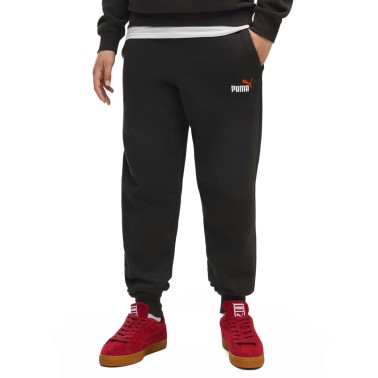 Παιδικό Παντελόνι Φόρμα Μαύρο - PUMA Essentials 2 Color No. 1 Logo