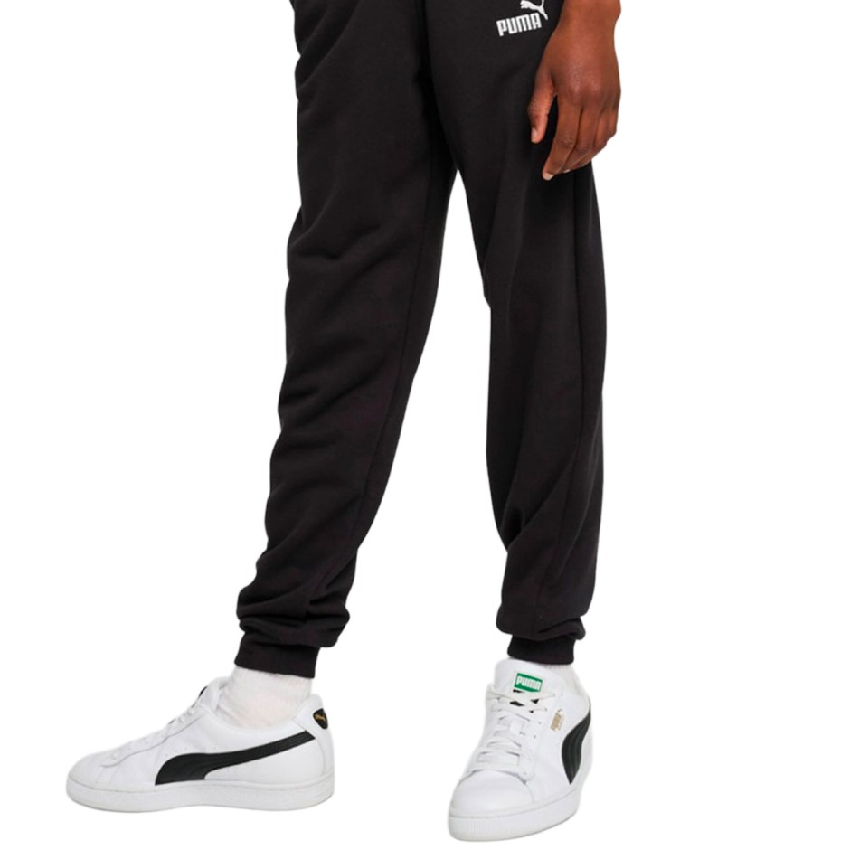 Παιδικό Παντελόνι Φόρμα Μαύρο - PUMA Essentials No. 1 Logo