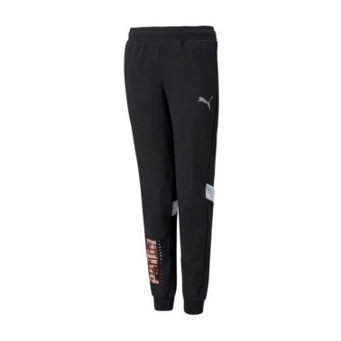 PUMA ACTIVE SPORTS SWEATPANTS TR CL B 589207-01 Μαύρο