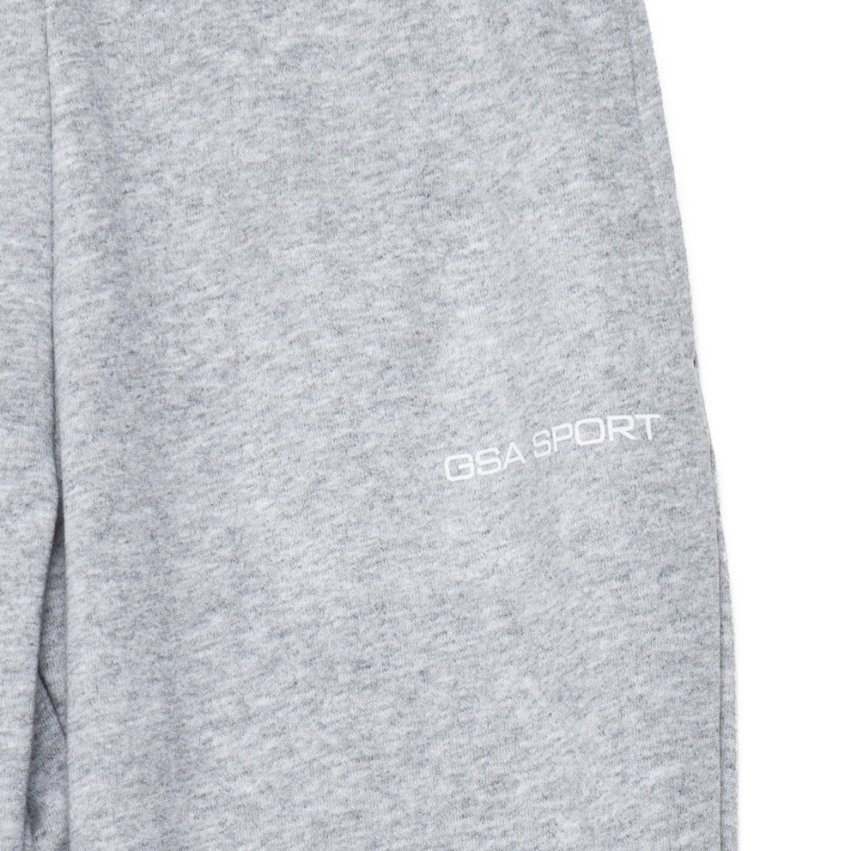 GSA SPORT COTTON JOGGER PANTS 28-3406-GREY MELANGE Grey