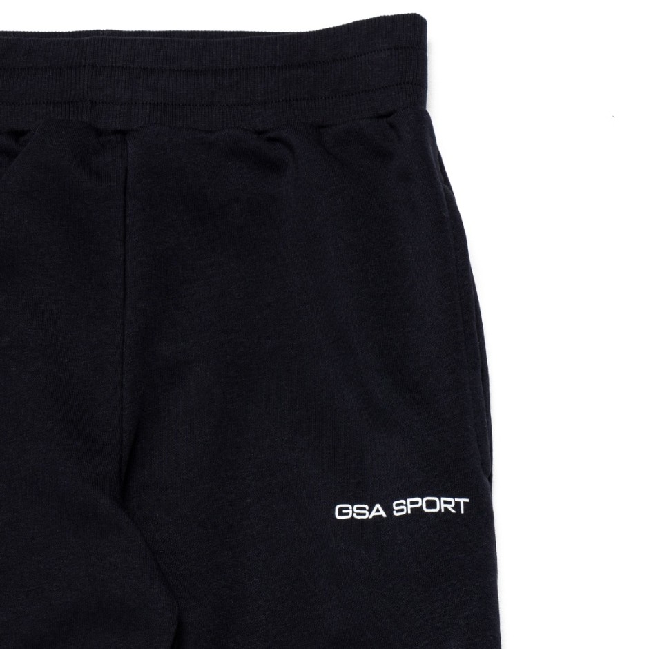 GSA SPORT COTTON JOGGER PANTS 28-3406-BLACK Black
