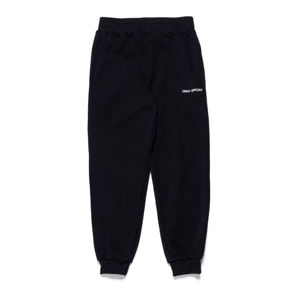 GSA SPORT COTTON JOGGER PANTS 28-3406-BLACK Black