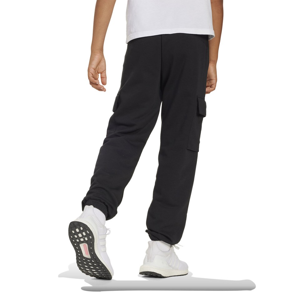 Παιδικό Παντελόνι Φόρμα Μαύρο - adidas Sportswear Essentials Cargo