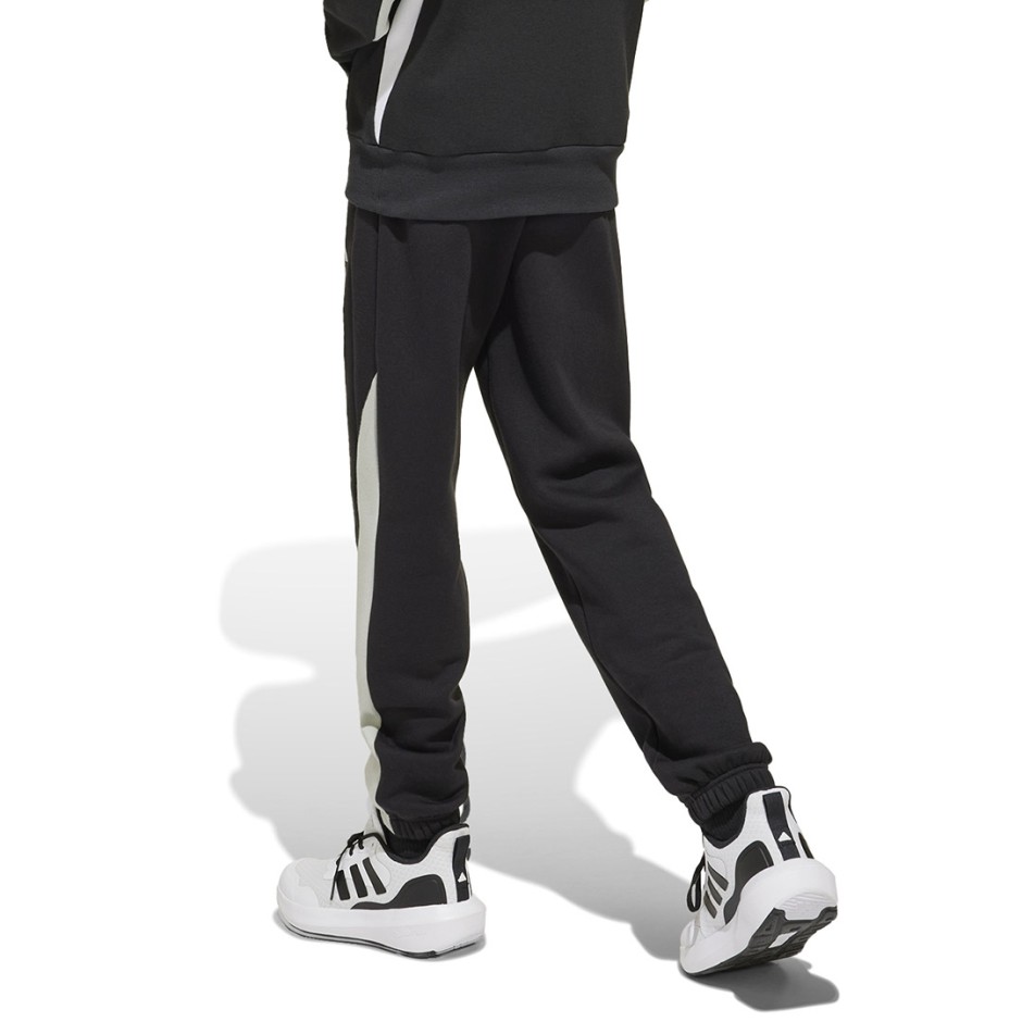 Παιδικό Παντελόνι Φόρμα Μαύρο - adidas Sportswear Essentials Colorblock