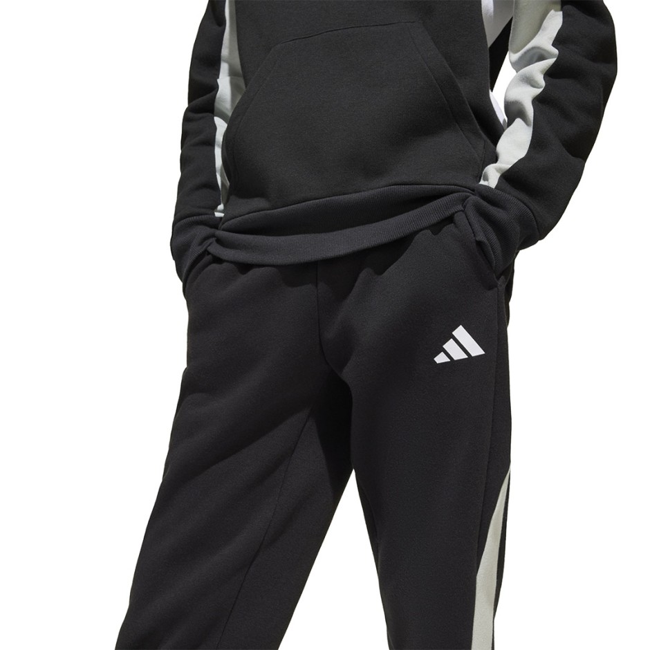 Παιδικό Παντελόνι Φόρμα Μαύρο - adidas Sportswear Essentials Colorblock