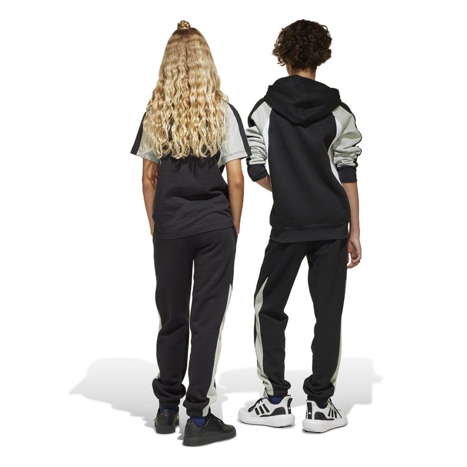 Παιδικό Παντελόνι Φόρμα Μαύρο - adidas Sportswear Essentials Colorblock