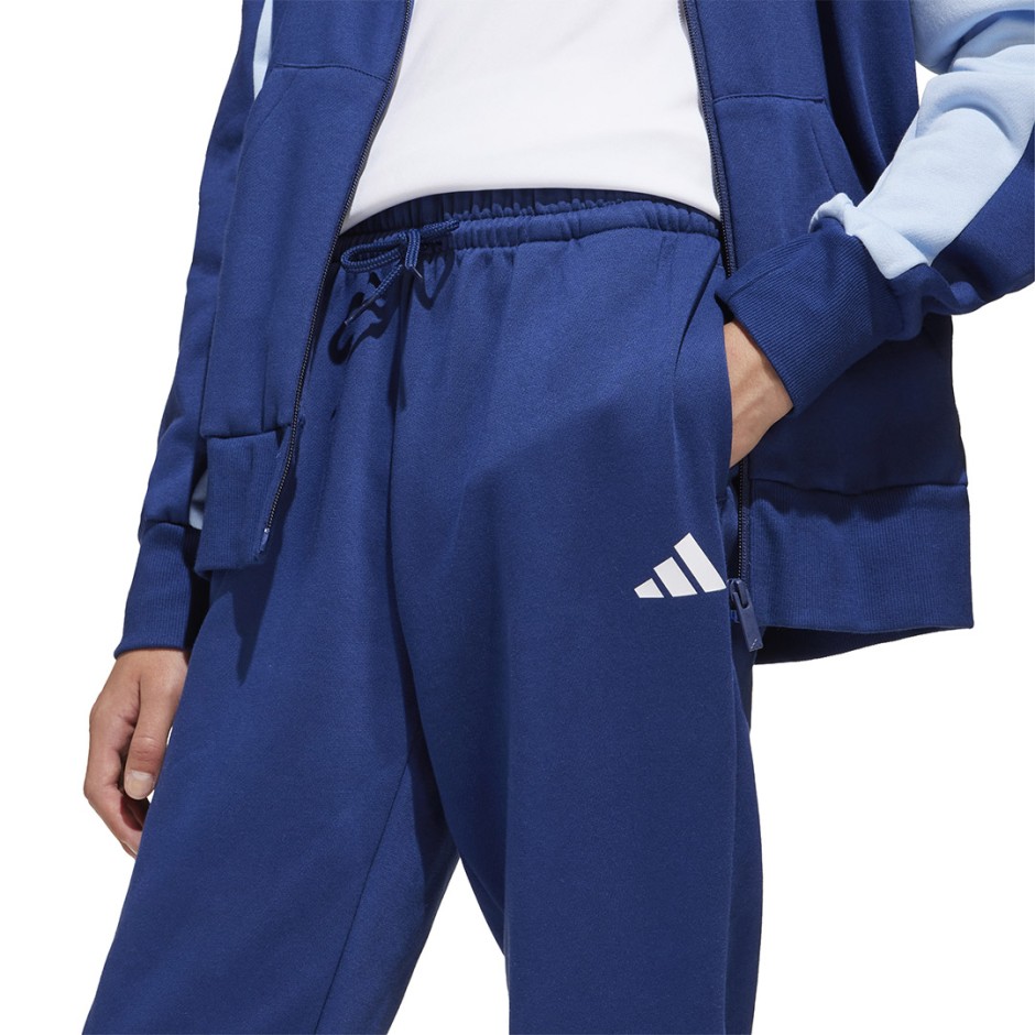 Παιδικό Παντελόνι Φόρμα Μπλε - adidas Sportswear Essentials Colorblock