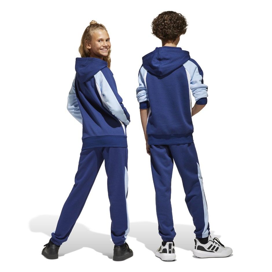 Παιδικό Παντελόνι Φόρμα Μπλε - adidas Sportswear Essentials Colorblock
