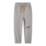 NAME IT NKMLUCAS RLX SWEAT PANT BRU 13246261-4824556 Grey Image 