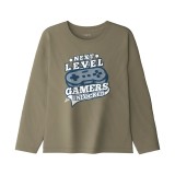 NAME IT NKMVICTOR LS RLX TOP 13234715-4879889 Κhaki Image 