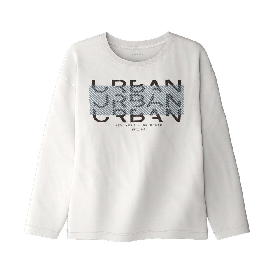 NAME IT NKMVICTOR LS RLX TOP 13234715-4879890 White