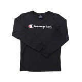 Champion Μαύρο - Παιδική Μακρυμάνικη Μπλούζα Εικόνα 