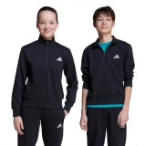 Παιδική Μακρυμάνικη Μπλούζα Μαύρη - adidas Sportswear Essentials Half-Zip Εικόνα 3