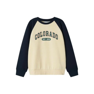 NAME IT NKMVILDAR LS SWEAT BOX BRU 13234447-4880055 Brown