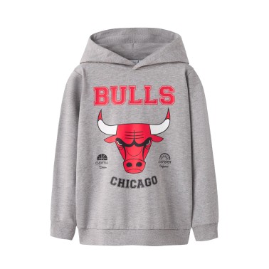 Παιδικό Φούτερ Γκρι - Name It Nkmbagge NBA Chicago Bulls