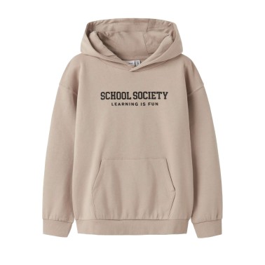 Παιδικό Φούτερ Καφέ - Name It Nkmlucas