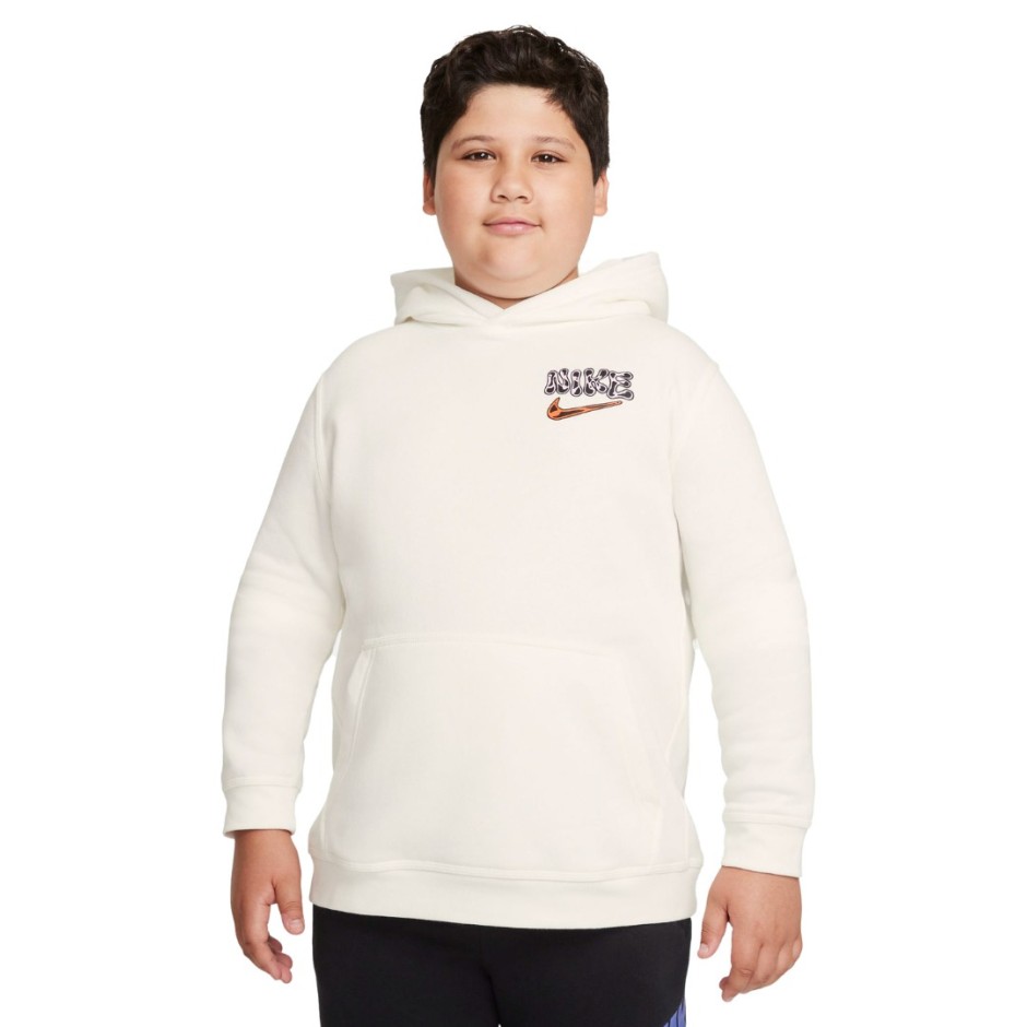NIKE B NSW HOODIE AF SNK HOOK DM4092-133 Ecru