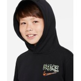 NIKE B NSW HOODIE AF SNK HOOK DM4092-010 Black Image 1