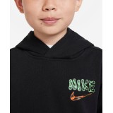 NIKE B NSW HOODIE AF SNK HOOK DM4092-010 Black Image 2