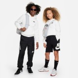 Kids' Hoodie White - Nike Sportswear Club Fleece Image 2