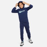 Nike Air Μπλε - Παιδική Μπλούζα Φούτερ Με Κουκούλα