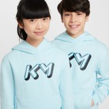 NIKE KM K NK CLUB FLC HDY FZ5321-474 Siel Image 3