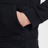 NIKE B NSW SI FLC PO HOODIE BB2 HM4339-010 Black Image 4