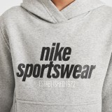 NIKEK NSW CLUB FLC HDY FMLY -PD HM6874-063 Grey Image 2