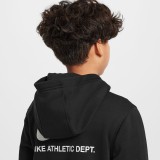 NIKE B NSW SI FLC PO HOODIE BB HV6965-010 Black Image 2