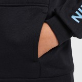 NIKE B NSW SI FLC PO HOODIE BB HV6965-010 Black Image 5