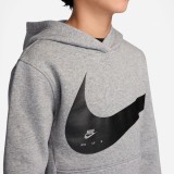 Kids' Hoodie Grey - Nike Sportswear Club Image 1