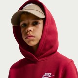 Παιδικό Φούτερ Μπορντό - Nike Sportswear Club Fleece Εικόνα 2