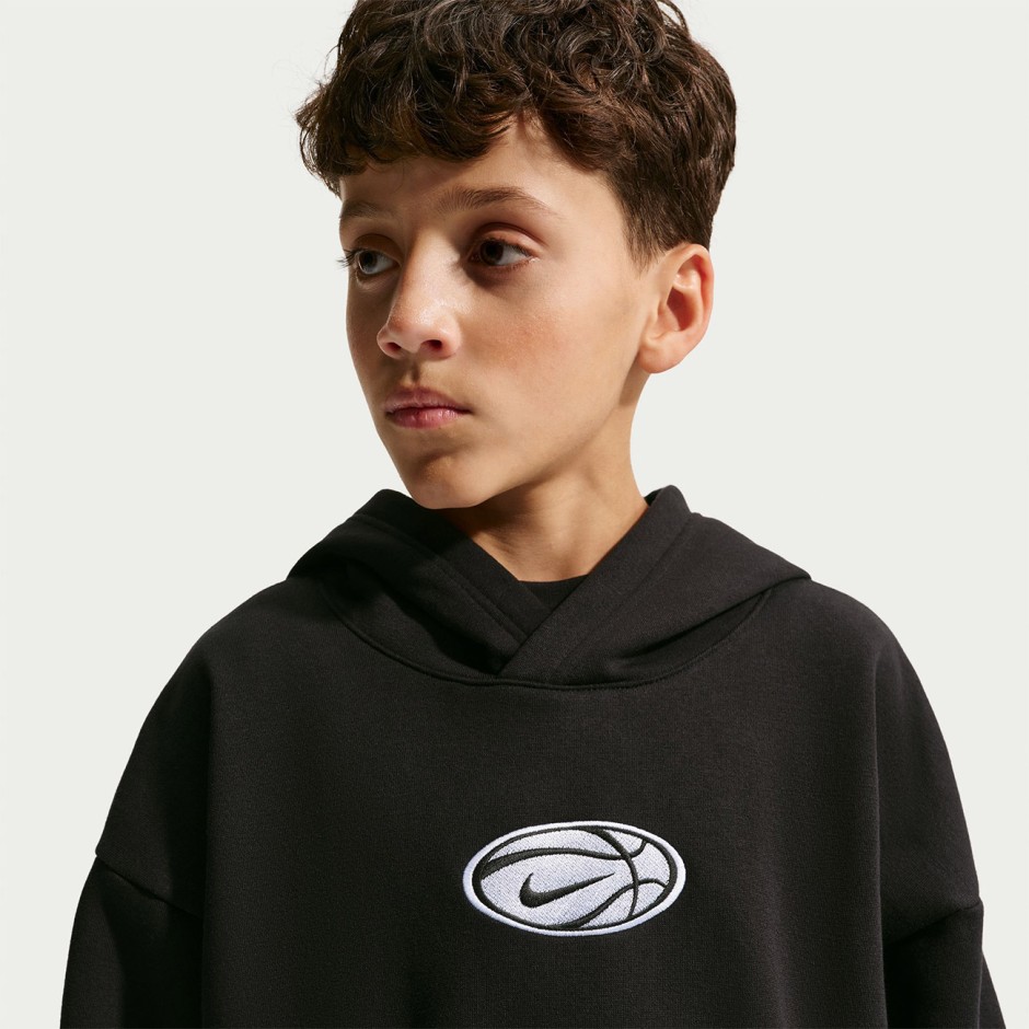 Παιδικό Φούτερ Μαύρο - Nike