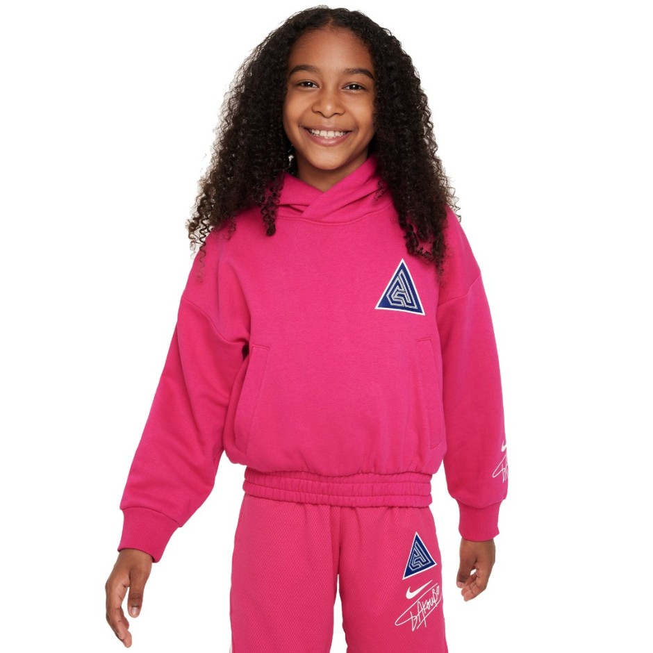 NIKE GA K NK PO HOODIE FD3975-615 Fuksia