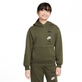 NIKE K NSW CLUB FLC HDY MLOGO HQ0970-325 Κhaki Image 