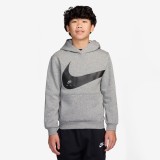 Kids' Hoodie Grey - Nike Sportswear Club Image 