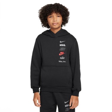 Παιδικό Φούτερ Μαύρο - Nike Sportswear Club 