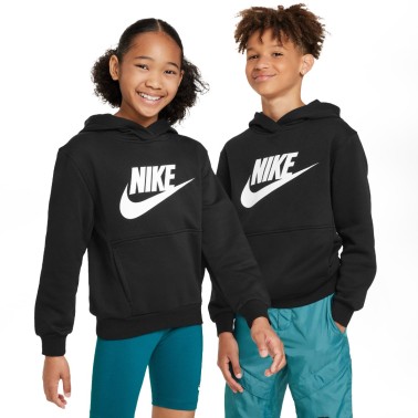 Παιδικό Φούτερ Μαύρο - Nike Sportswear Club Fleece 