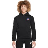 NIKE B NSW SI FLC PO HOODIE BB2 HM4339-010 Black Image 